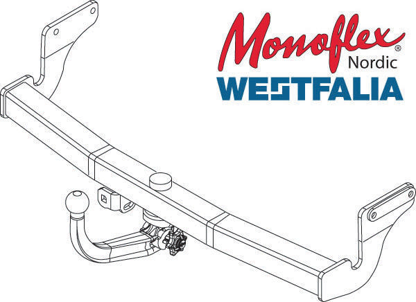 Westfalia Dragkrok med avtagbar kula