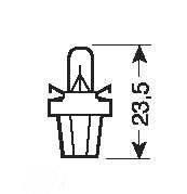 Osram Original - Glödlampa Sockelglödlampa 1.2W 12 V 1-pack