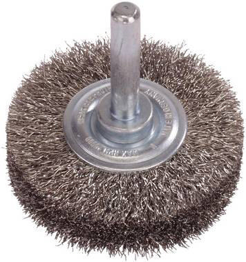 Rundst&aring;lborste med skaft 30x6 mm