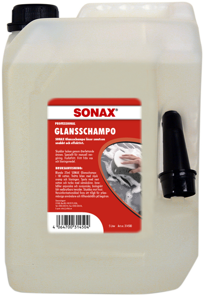 Sonax Glansschampo - Bilschampo Dunk 5 l