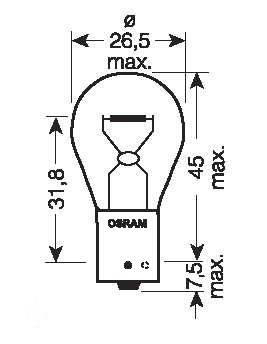 Glödlampa Osram