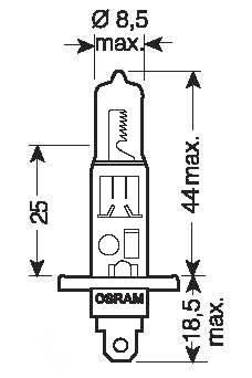 Glödlampa Osram
