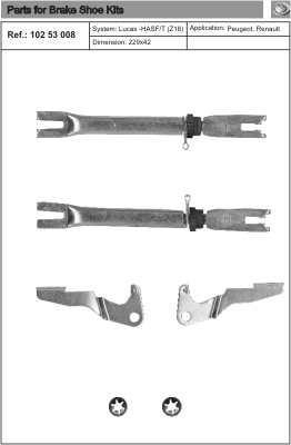 Alternativ bild 0 för Självjusteringssats