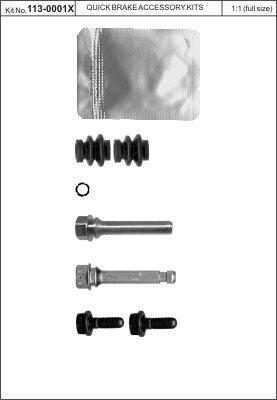 Alternativ bild 0 för Glidbultsats