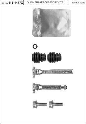 Alternativ bild 0 för Glidbultsats ProMeister