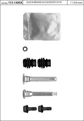 Alternativ bild 0 för Glidbultsats