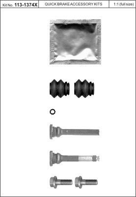 Alternativ bild 0 för Glidbultsats