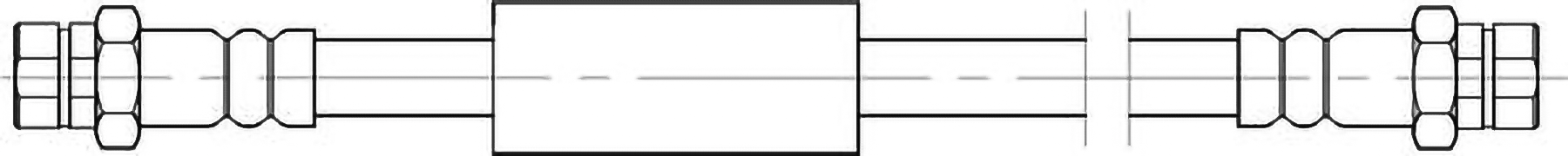 Alternativ bild 0 för Bromsslang ProMeister