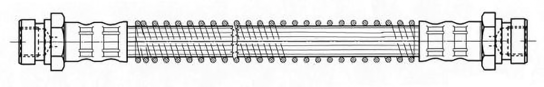 Alternativ bild 0 för Bromsslang ProMeister