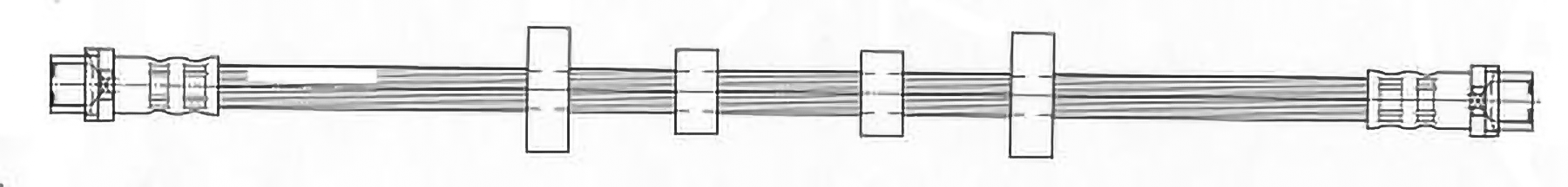 Alternativ bild 0 för Bromsslang ProMeister