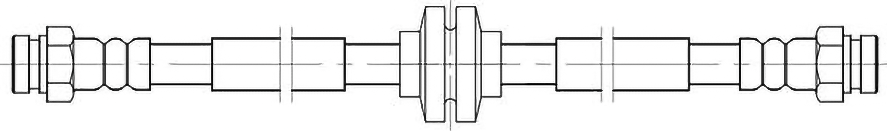 Alternativ bild 0 för Bromsslang ProMeister