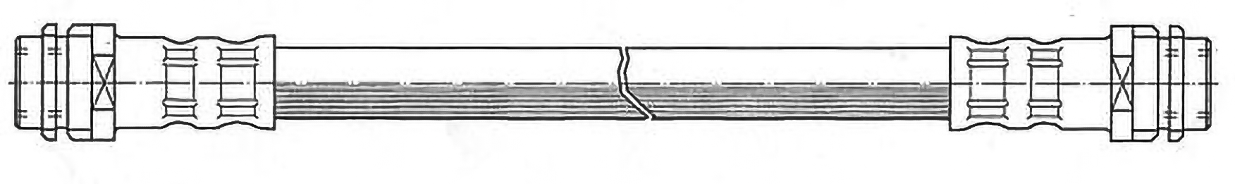 Alternativ bild 0 för Bromsslang ProMeister