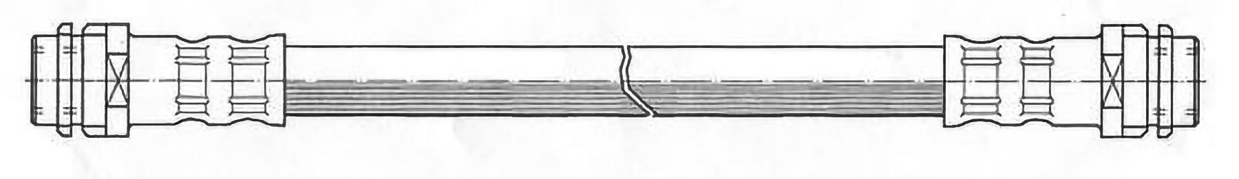 Alternativ bild 0 för Bromsslang ProMeister