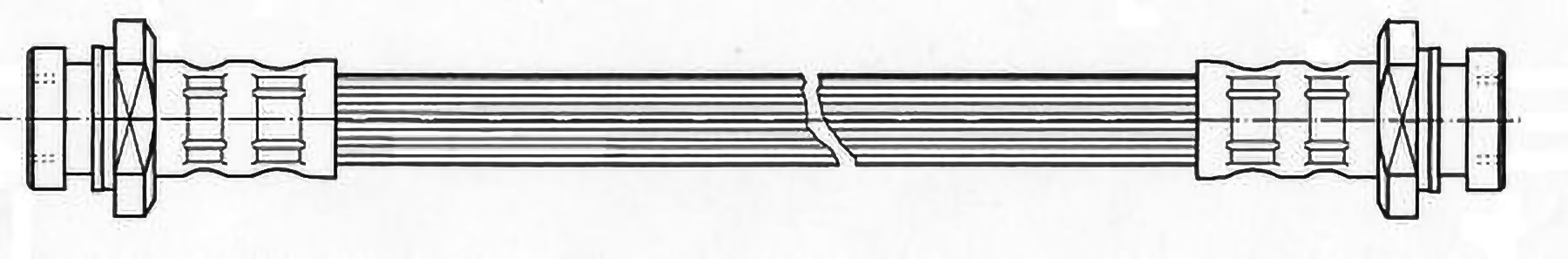 Alternativ bild 0 för Bromsslang ProMeister