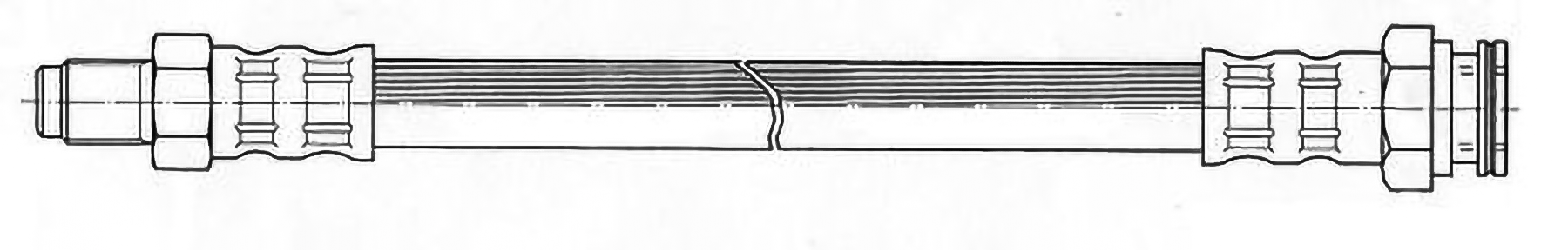 Alternativ bild 0 för Bromsslang ProMeister