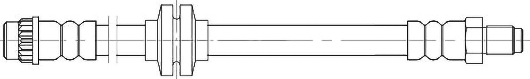 Alternativ bild 0 för Bromsslang ProMeister