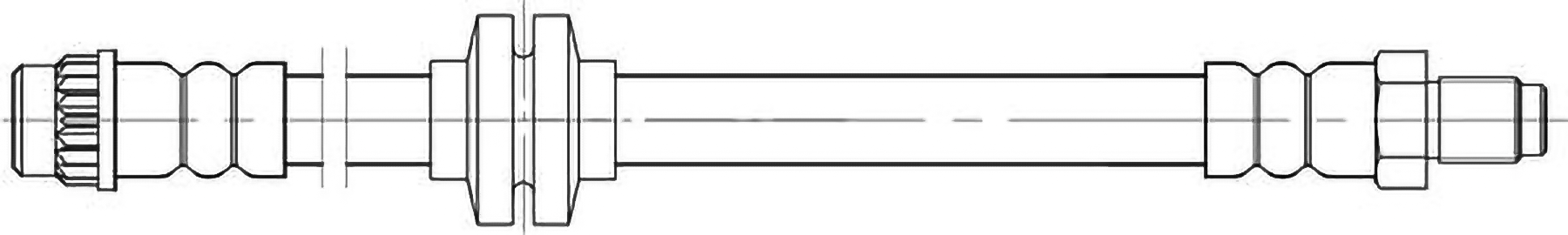 Alternativ bild 0 för Bromsslang ProMeister