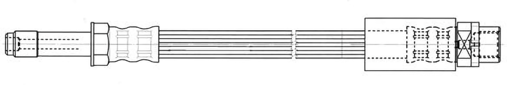 Alternativ bild 0 för Bromsslang ProMeister