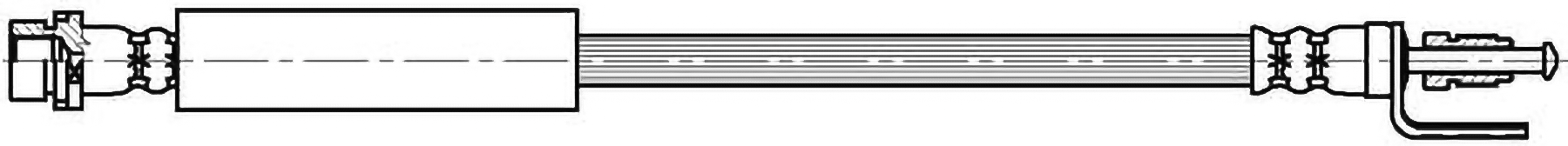 Alternativ bild 0 för Bromsslang ProMeister