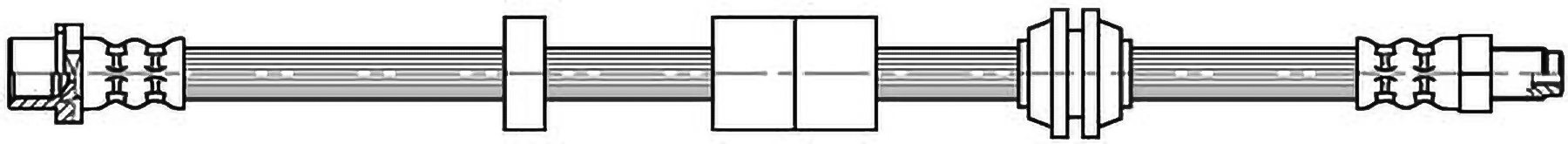 Alternativ bild 0 för Bromsslang ProMeister