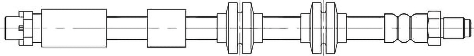 Alternativ bild 0 för Bromsslang ProMeister