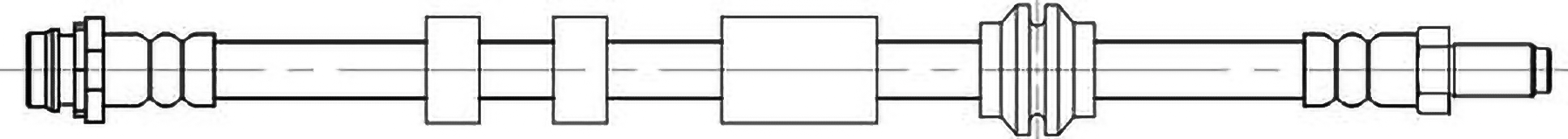 Alternativ bild 0 för Bromsslang ProMeister