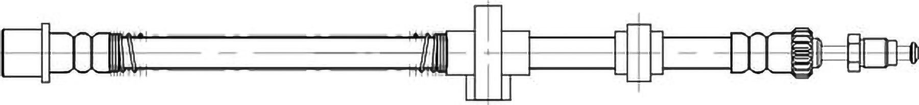 Alternativ bild 0 för Bromsslang ProMeister