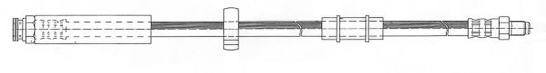 Alternativ bild 0 för Bromsslang ProMeister