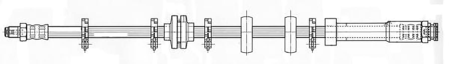Alternativ bild 0 för Bromsslang ProMeister