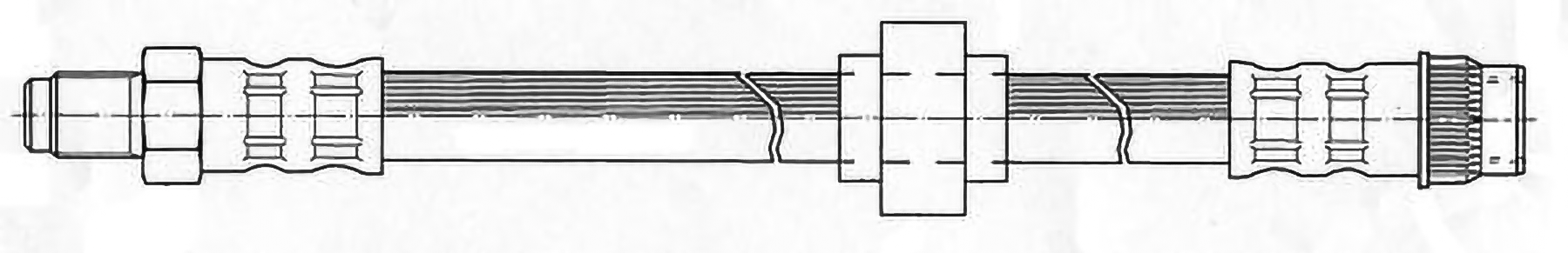 Alternativ bild 0 för Bromsslang ProMeister