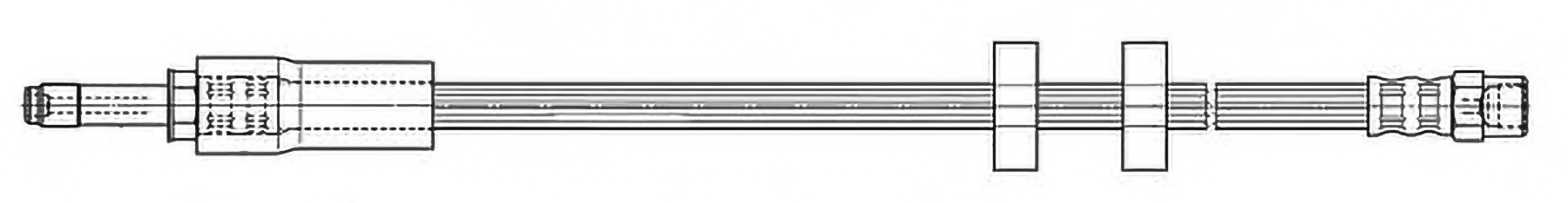 Alternativ bild 0 för Bromsslang ProMeister