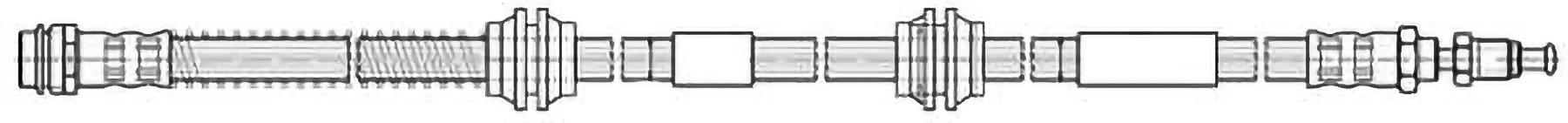 Alternativ bild 0 för Bromsslang ProMeister