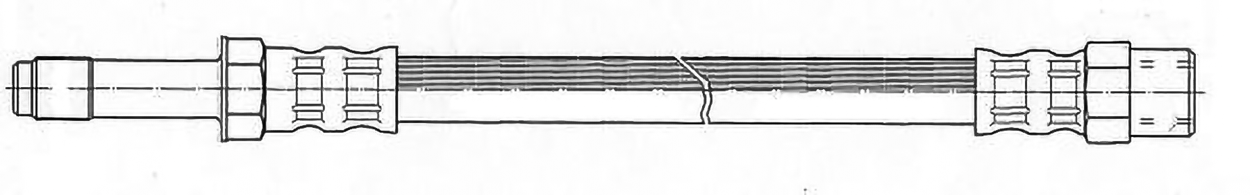 Alternativ bild 0 för Bromsslang ProMeister