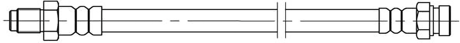 Alternativ bild 0 för Bromsslang ProMeister