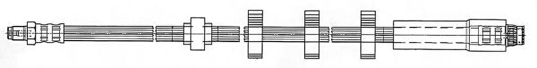 Alternativ bild 0 för Bromsslang ProMeister