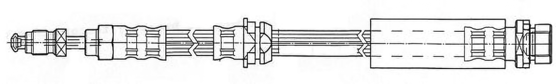 Alternativ bild 0 för Bromsslang ProMeister