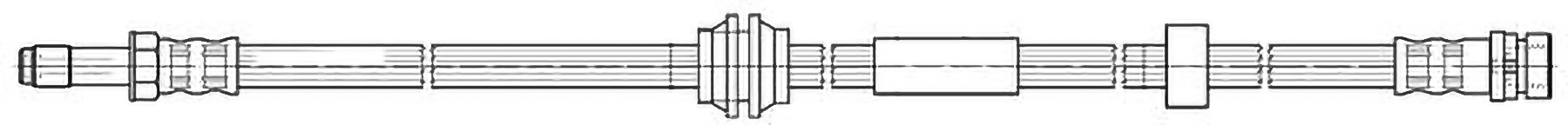 Alternativ bild 0 för Bromsslang ProMeister