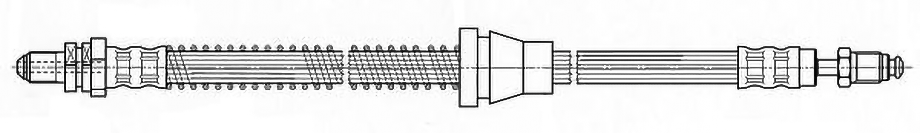 Alternativ bild 0 för Bromsslang ProMeister