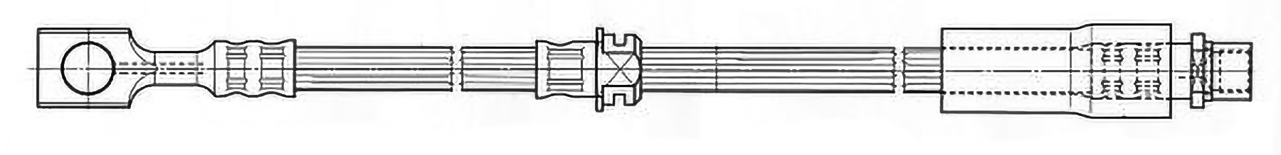 Alternativ bild 0 för Bromsslang