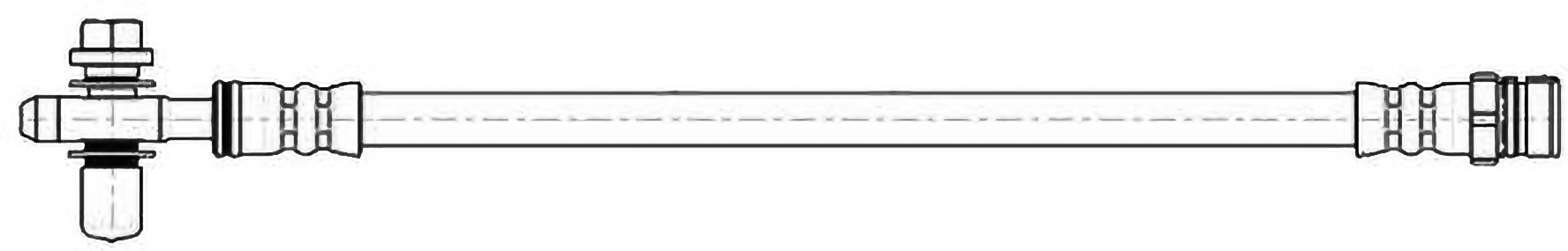 Alternativ bild 0 för Bromsslang ProMeister