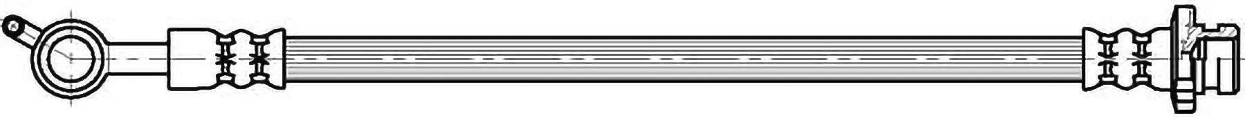 Alternativ bild 0 för Bromsslang