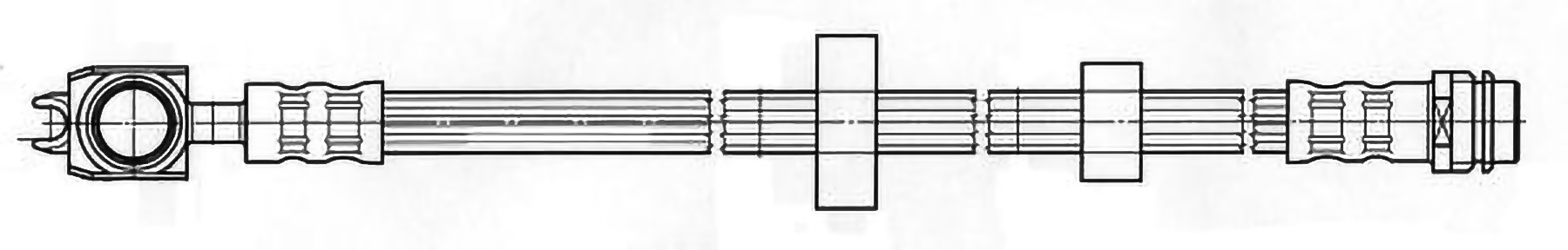 Alternativ bild 0 för Bromsslang ProMeister