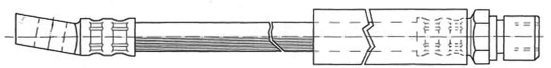 Alternativ bild 0 för Bromsslang ProMeister