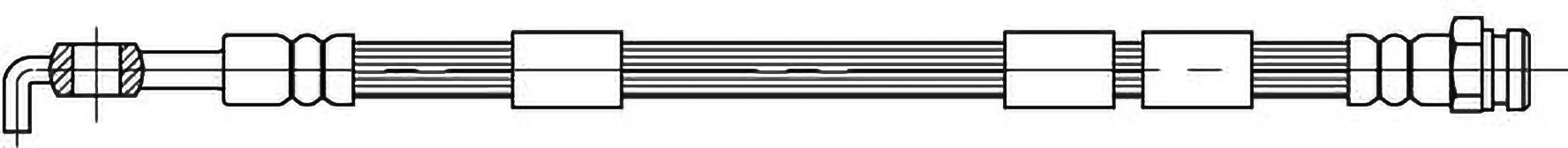 Alternativ bild 0 för Bromsslang ProMeister