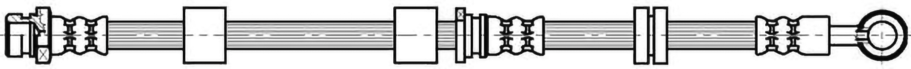 Alternativ bild 0 för Bromsslang ProMeister