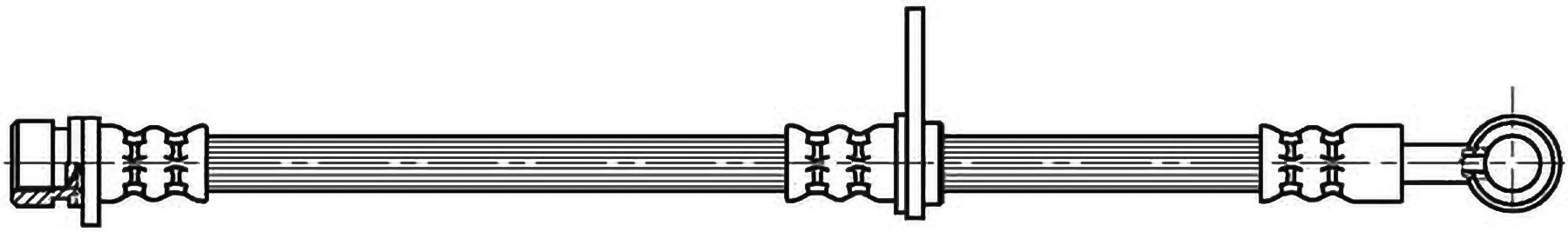 Alternativ bild 0 för Bromsslang ProMeister