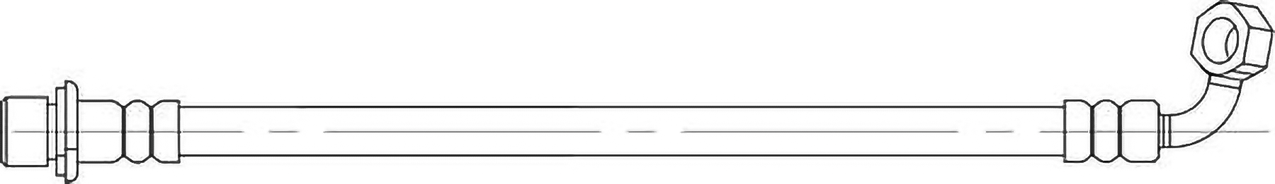 Alternativ bild 0 för Bromsslang ProMeister