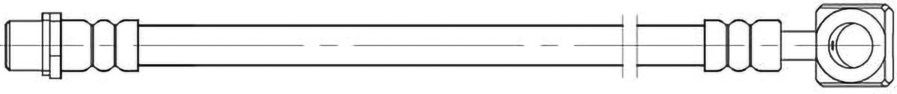 Alternativ bild 0 för Bromsslang ProMeister