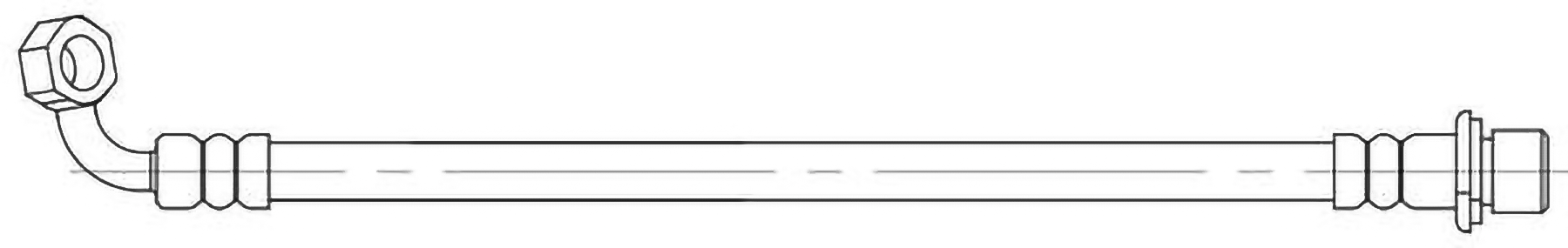 Alternativ bild 0 för Bromsslang ProMeister