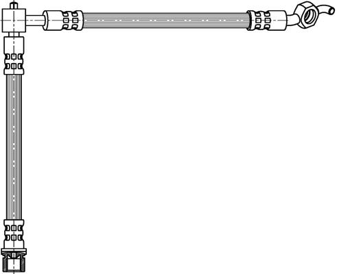 Alternativ bild 0 för Bromsslang ProMeister